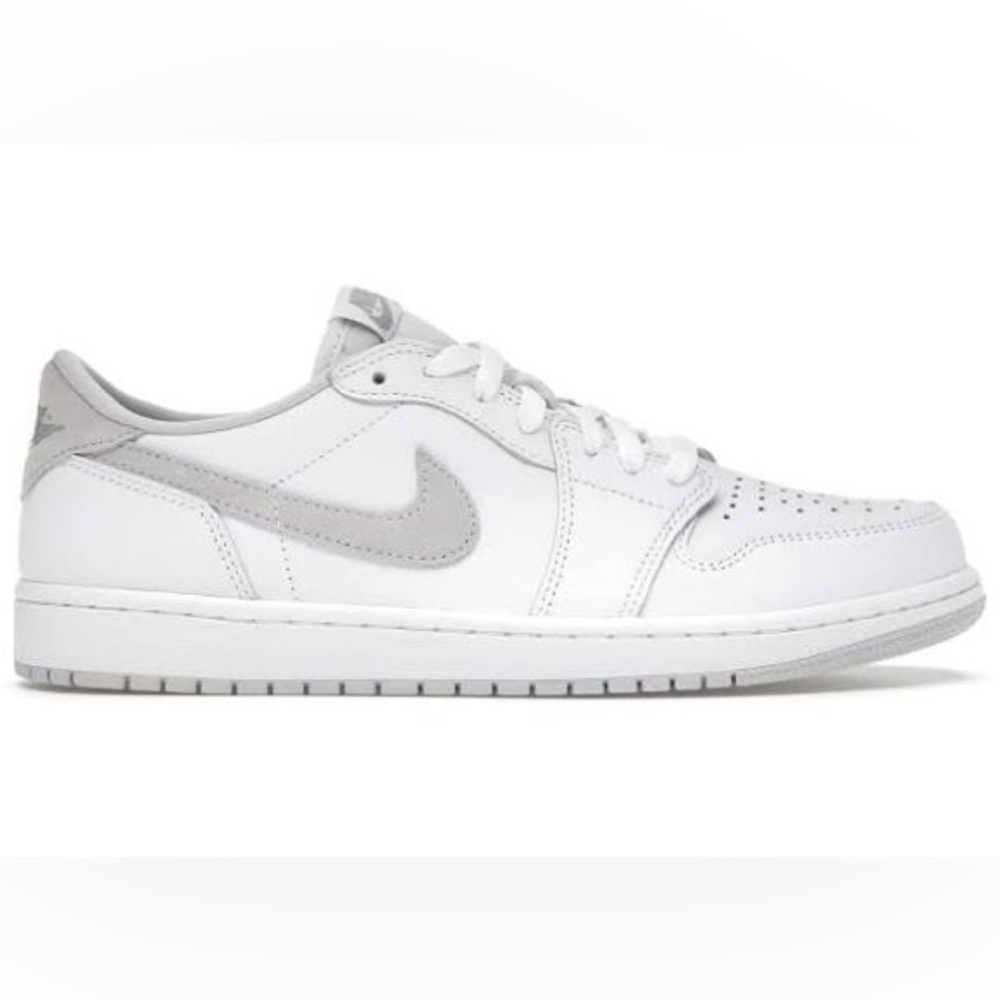 Nike Air Jordan 1 Low OG - White and Gray